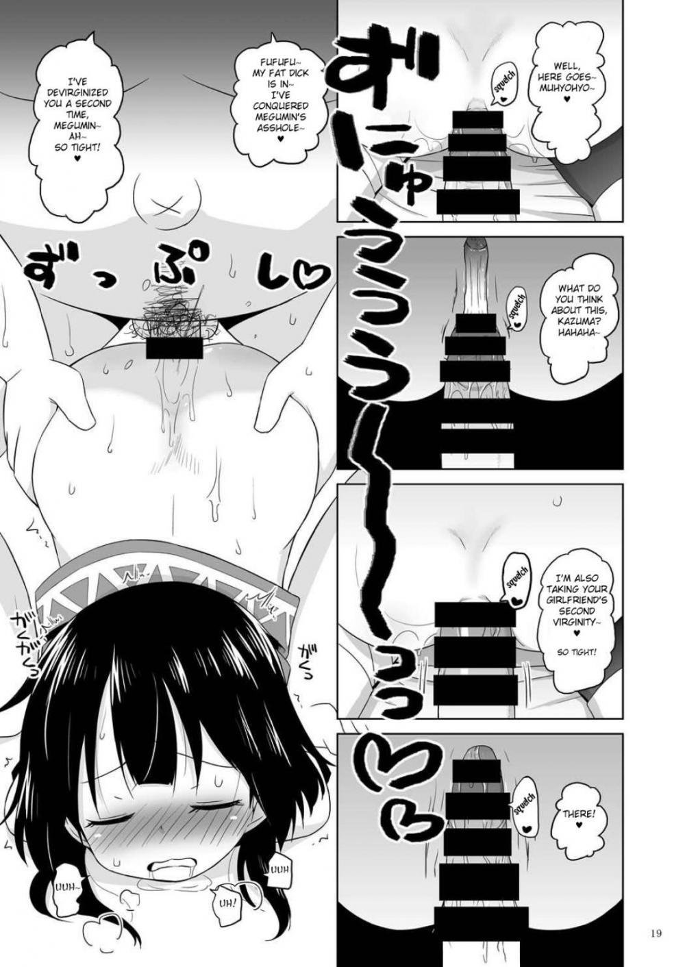 Hentai Manga Comic-To Sleeping Megumin I'm Going To Dufufufufu WW-v22m-Read-17